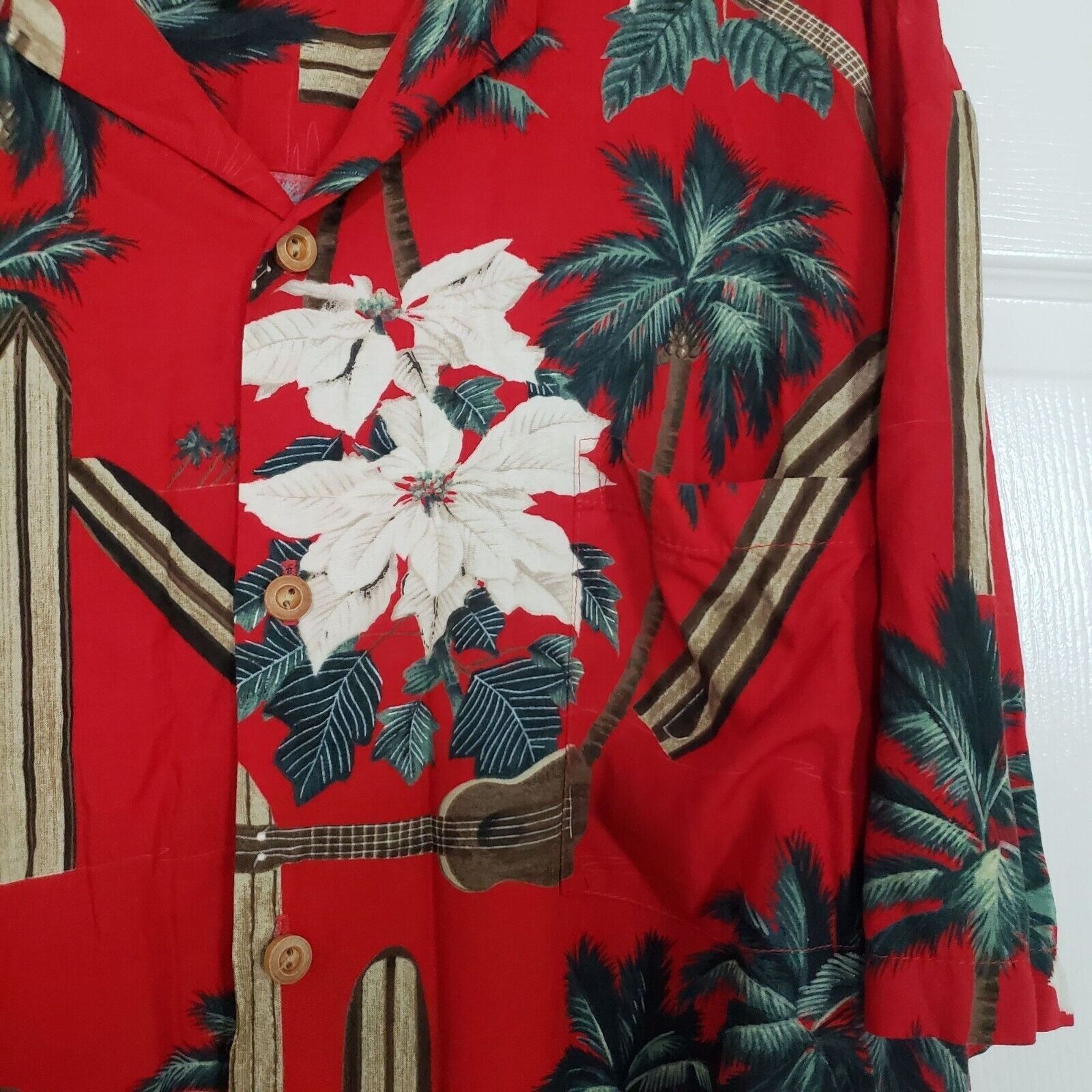 Paradise Found Paradise Found Vintage Floral Hawaiian Shirt Mens Size XL Size XL / US 12-14 / IT 48-50 - 4 Thumbnail