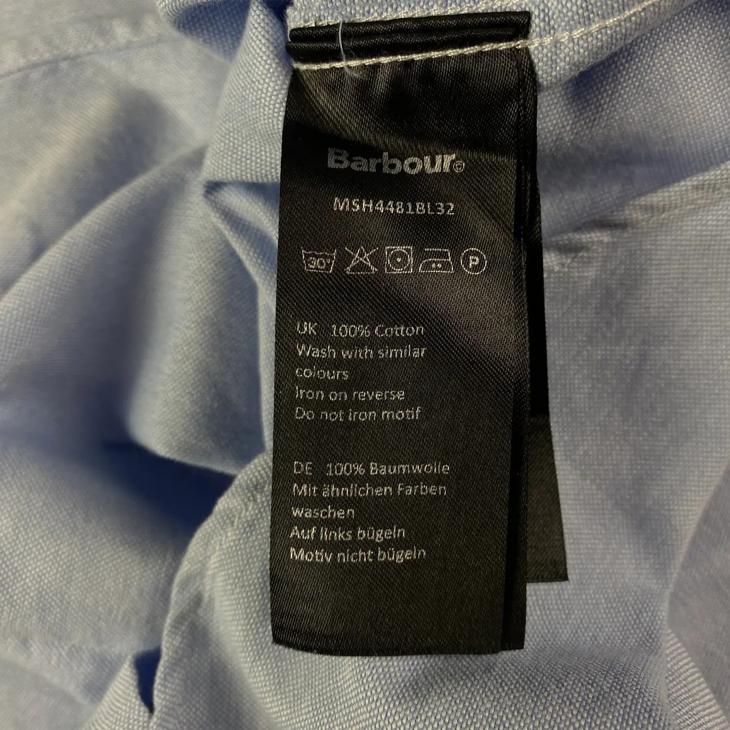 Barbour Men’s Shirt Short Sleeve Barbour Size XL Size US XL / EU 56 / 4 - 6 Thumbnail