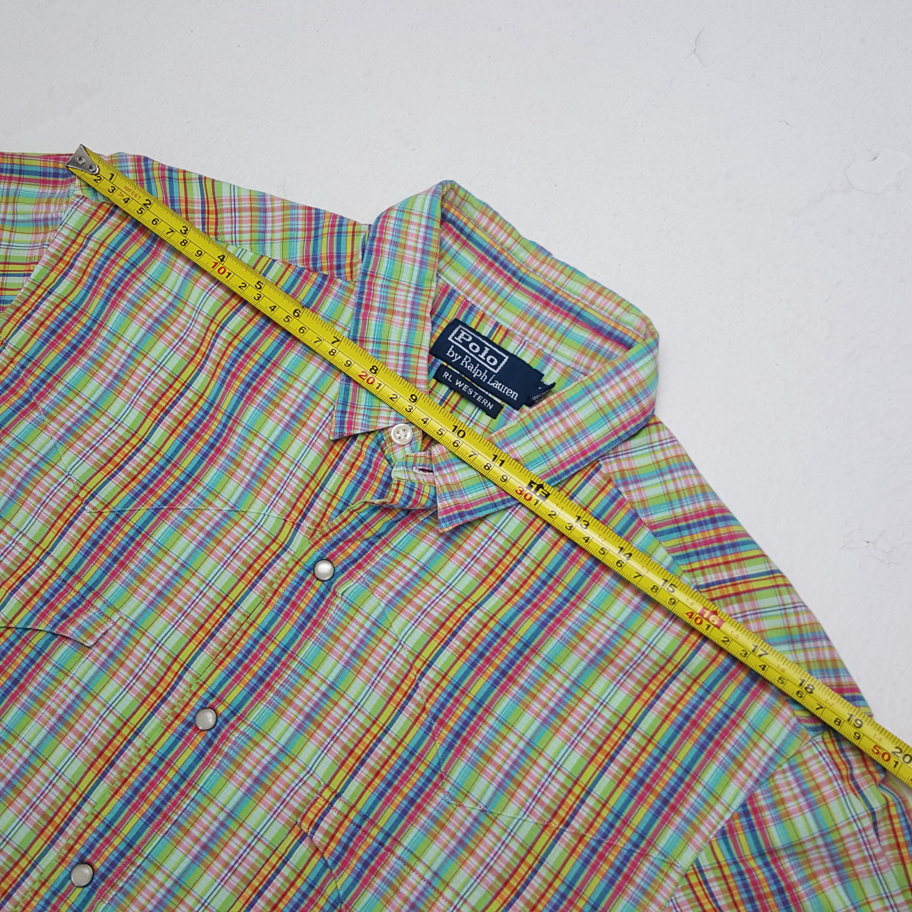 Polo Ralph Lauren × Vintage Vintage Polo Ralph Lauren Button Up Shirt Size US L / EU 52-54 / 3 - 5 Thumbnail