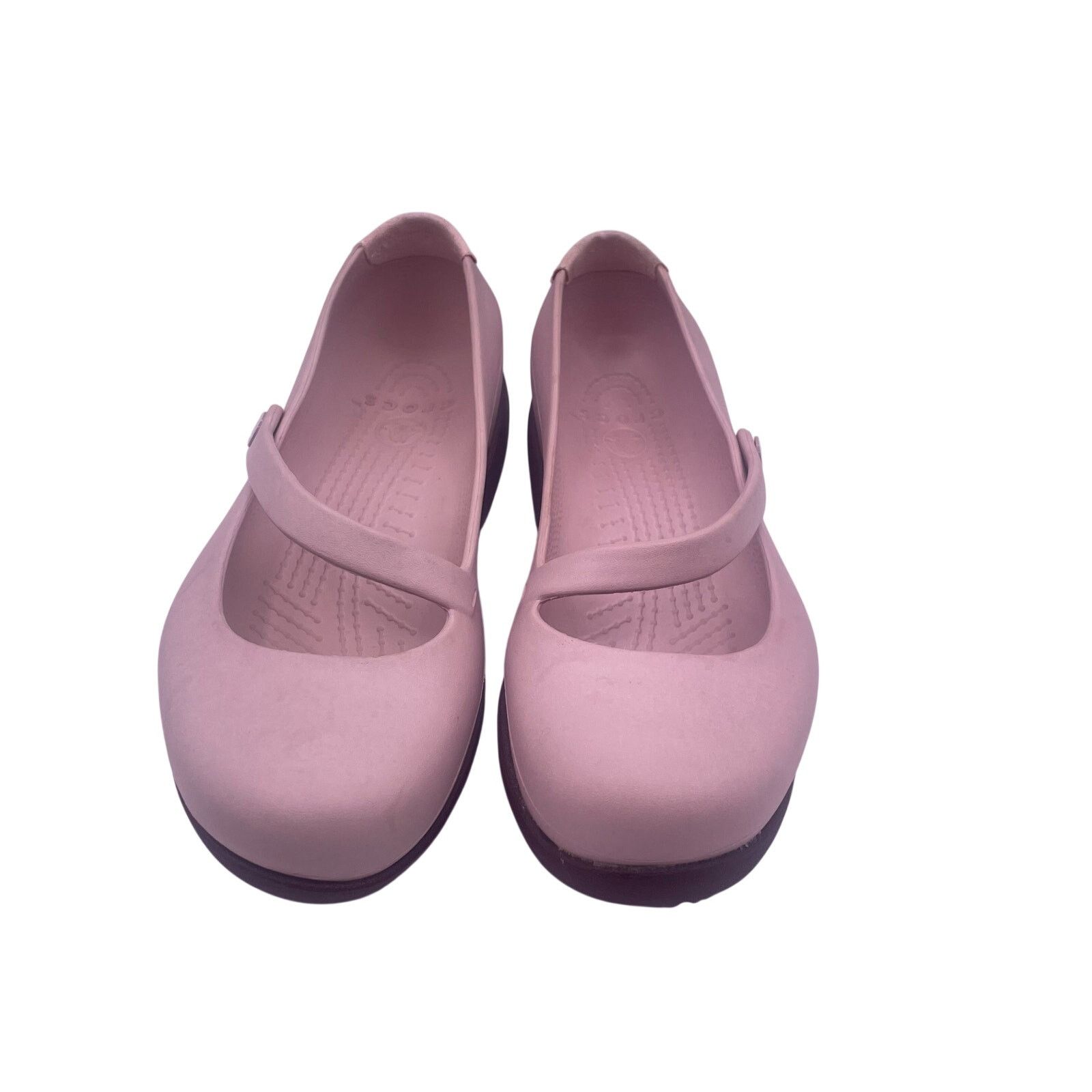 Crocs Crocs Croslite Rx Silver Fox Mary Jane Shoes Pink Womens 5 Size US 5 / IT 35 - 3 Thumbnail