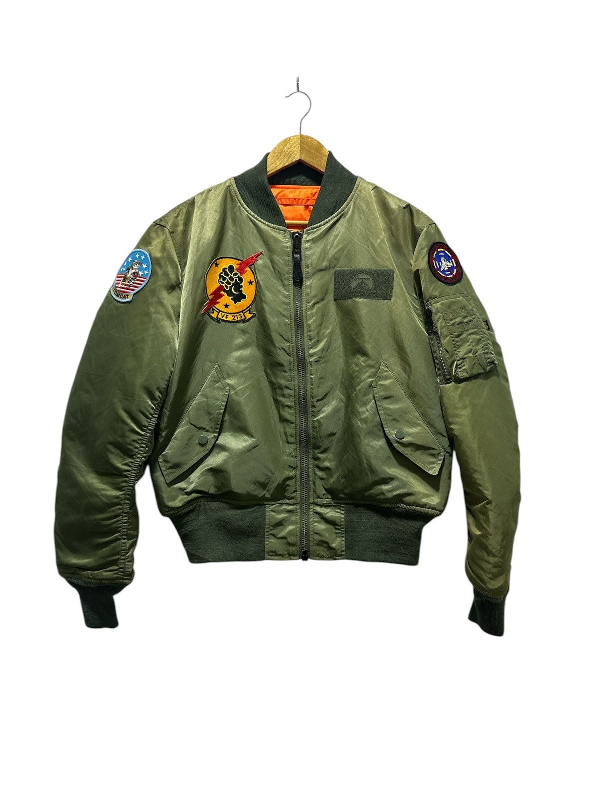 Alpha Industries VTG Alpha Industries X Paramount Picture MA-1 Flight Jacket Size US M / EU 48-50 / 2 - 1 Thumbnail