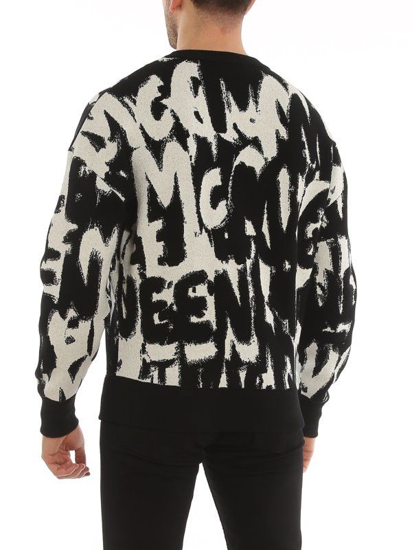 Alexander McQueen o1y1024 Sweater In Black Size US XL / EU 56 / 4 - 4 Thumbnail