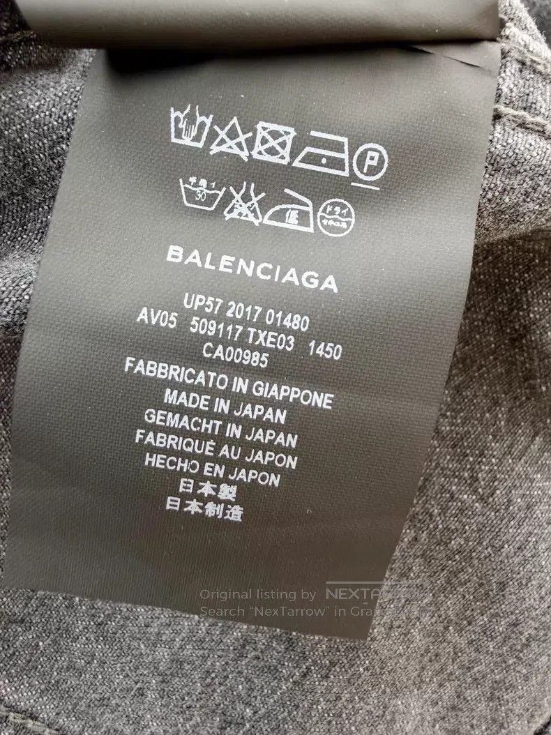 Balenciaga Balenciaga Denim Jacket Size US M / EU 48-50 / 2 - 6 Thumbnail