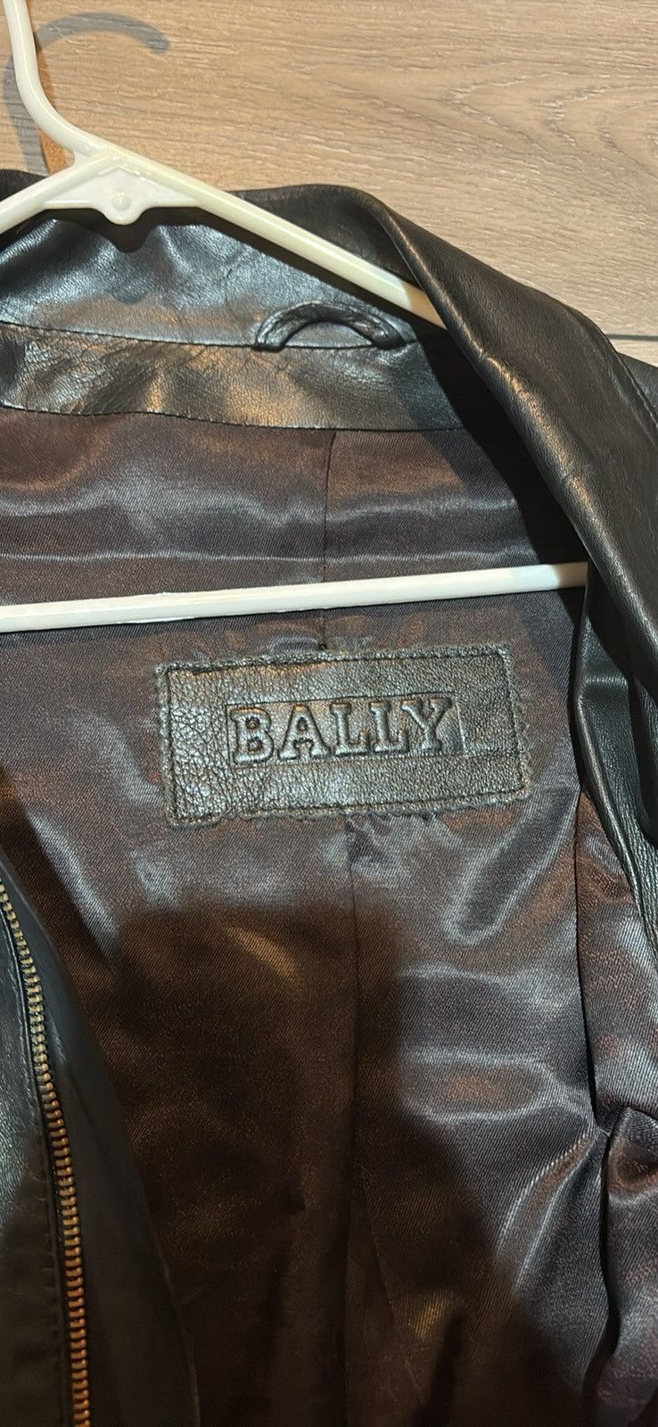 Bally Bally Black Leather Zip-Front Jacket Size US M / EU 48-50 / 2 - 2 Thumbnail