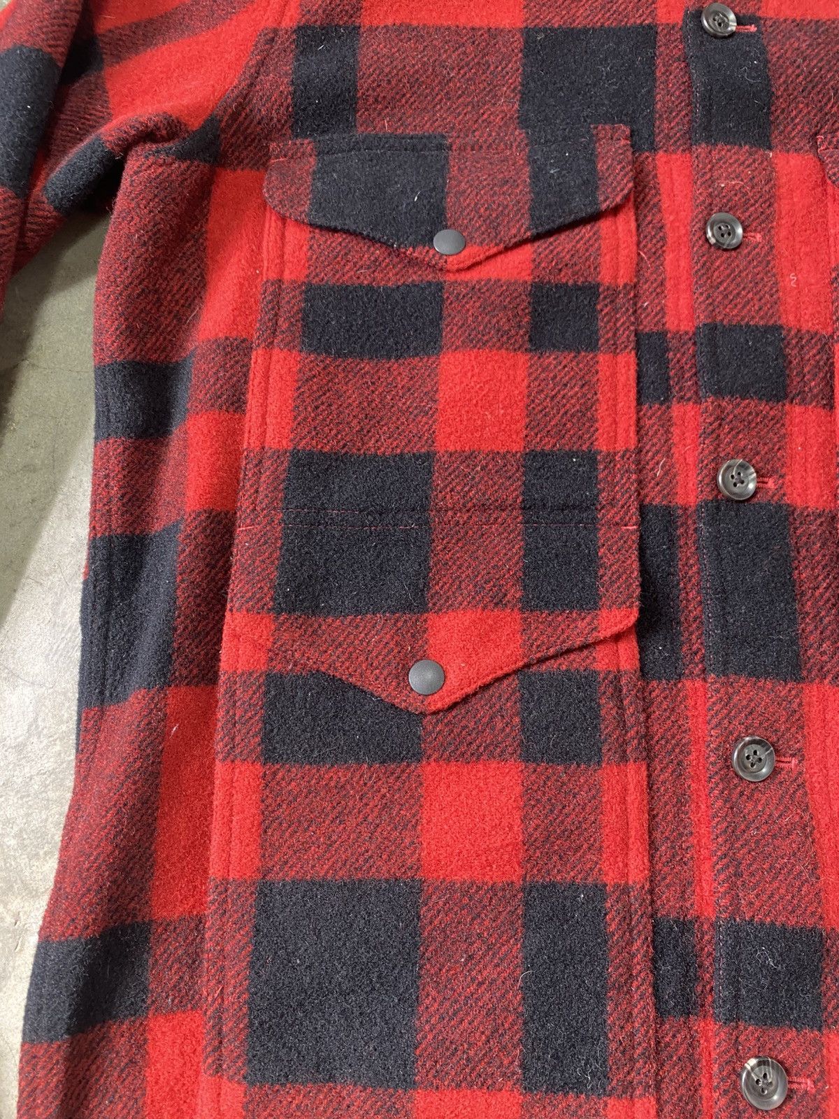 Kent & Curwen Rare Vintage 90s Distressed Kent Wool Chore Jacket Size US L / EU 52-54 / 3 - 6 Thumbnail