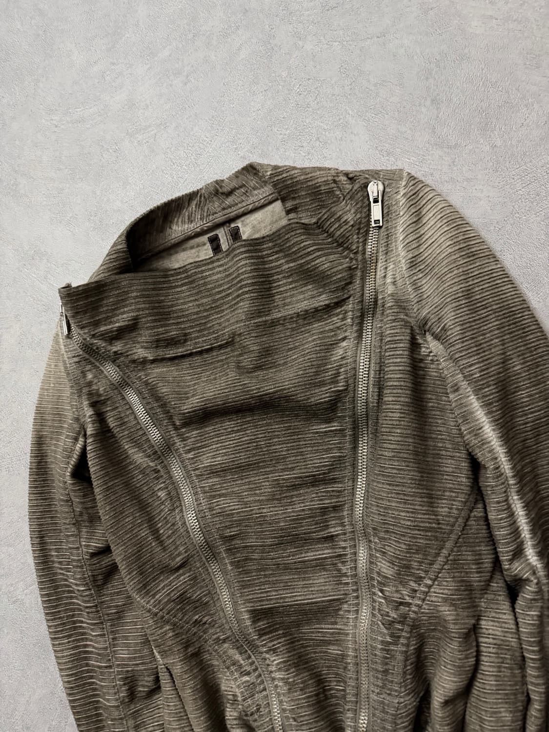 Rick Owens Drkshdw Rick Owens DRKSHDW Biker Jacket Size S / US 4 / IT 40 - 4 Thumbnail