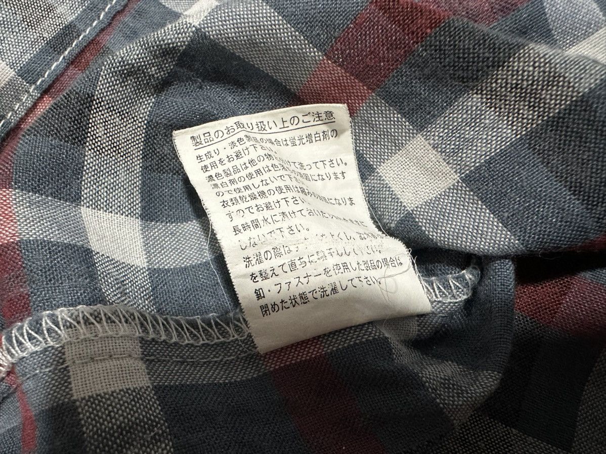 Y's × Y's for Men × Yohji Yamamoto 🔥Rare Vintage Y'saccs By Yohji Yamamoto Shirts Checked Size US M / EU 48-50 / 2 - 7 Thumbnail