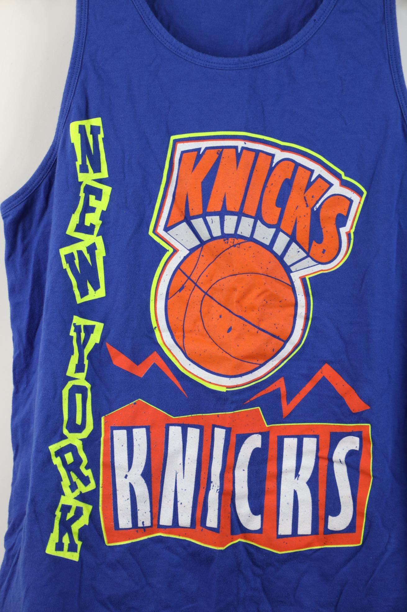 Mitchell & Ness Vintage Mitchell & Ness New York Basketball Tank Top T-Shirt Size US S / EU 44-46 / 1 - 4 Thumbnail