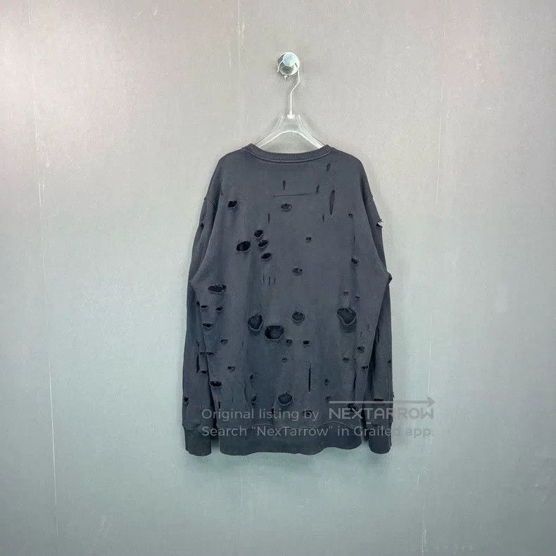 Givenchy Givenchy S / Hole Double Layer Printed Letter DIY Hoodie Size US S / EU 44-46 / 1 - 2 Thumbnail