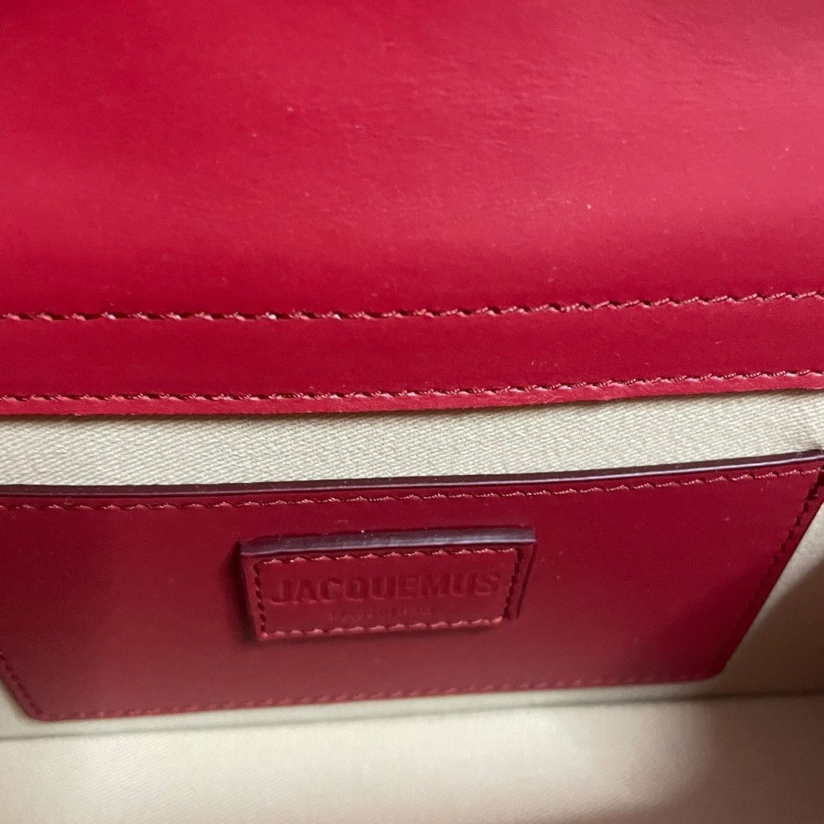 Jacquemus Jacquemus Le Grand Bambino Red Gold Size ONE SIZE - 5 Thumbnail