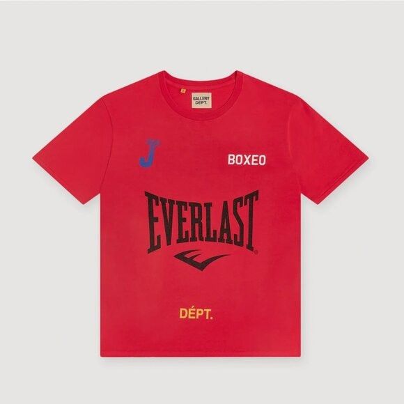 Gallery Dept. o1mle0226 Everlast J T-Shirt in Red Size US XXL / EU 58 / 5 - 1 Preview