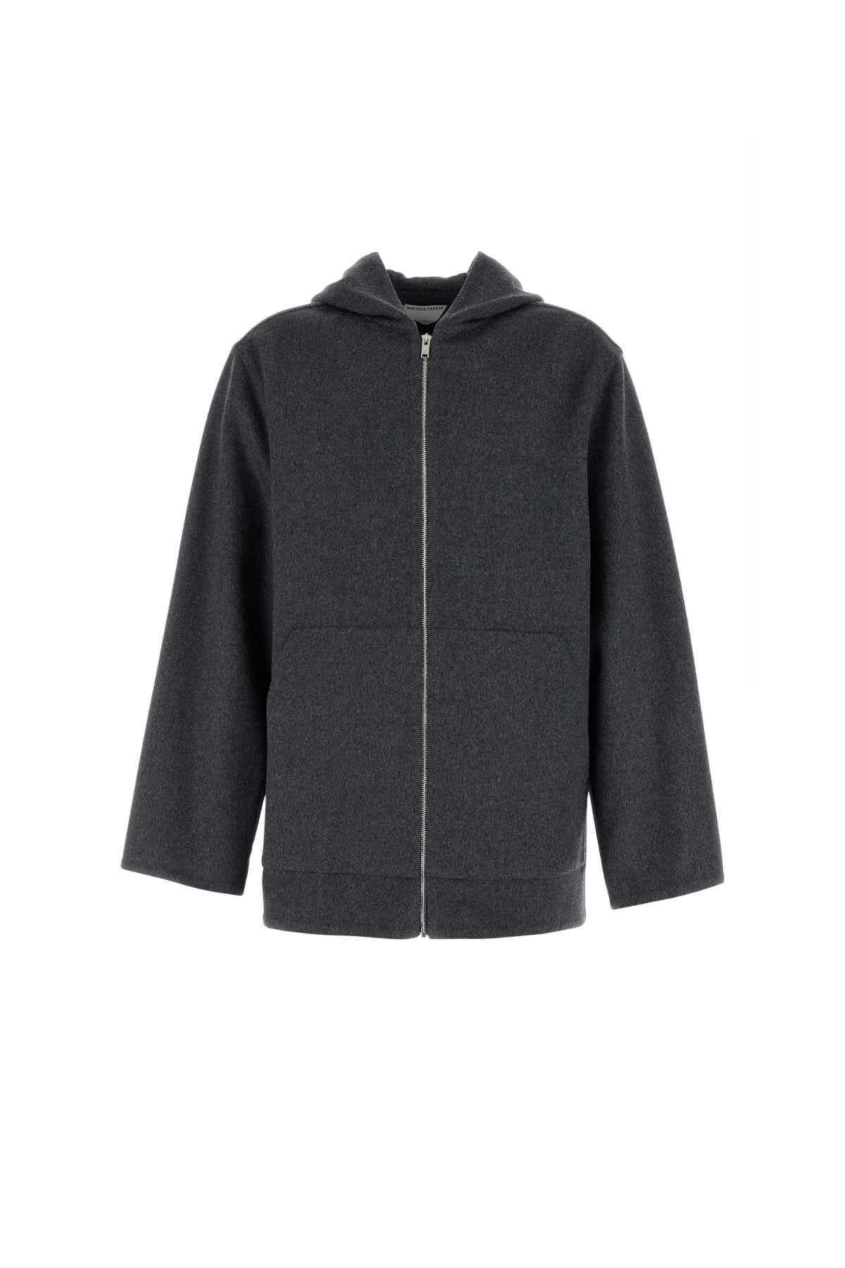 Bottega Veneta Dark Grey Wool Sweatshirt Size US XXL / EU 58 / 5 - 1 Thumbnail