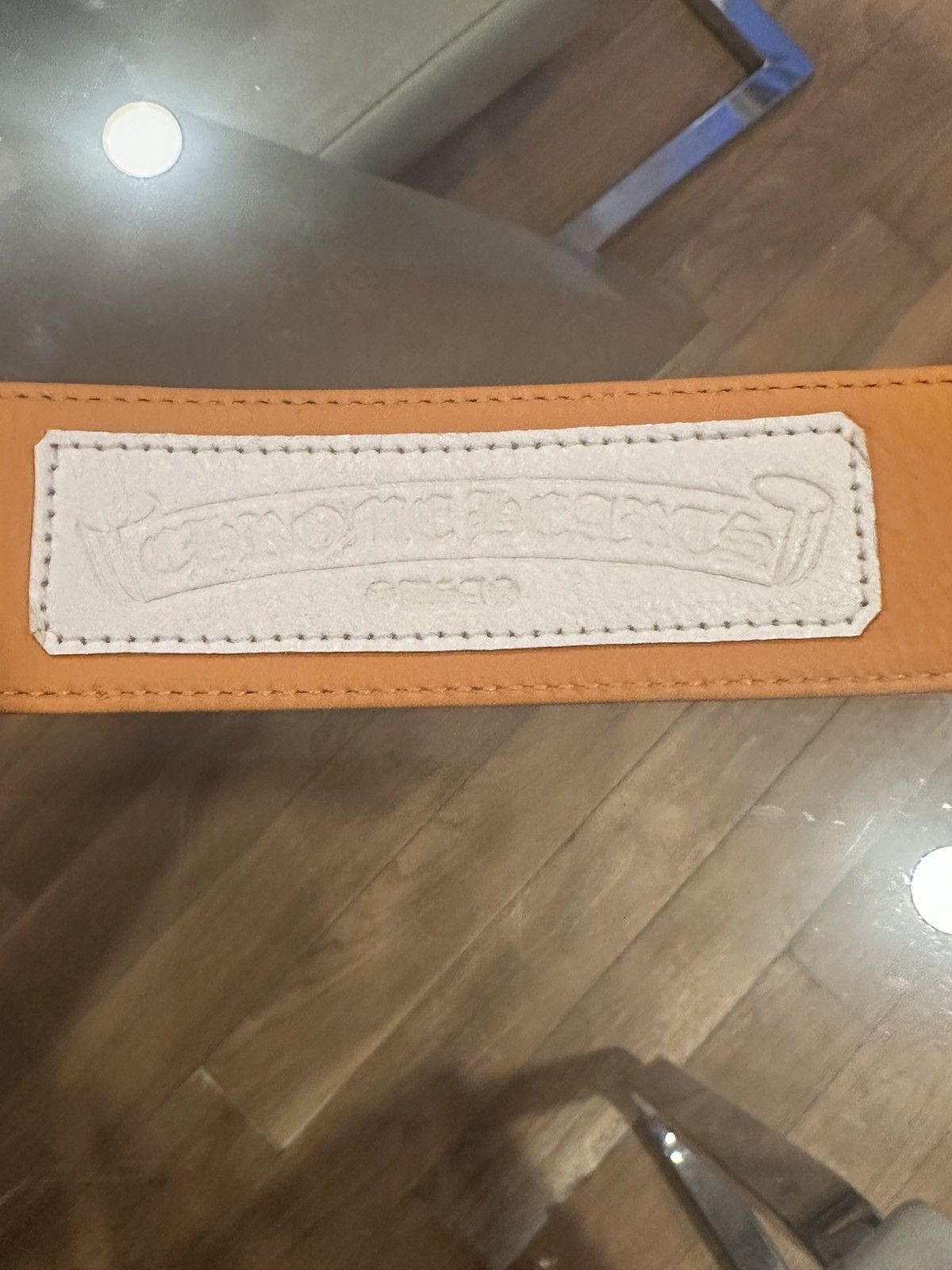 Chrome Hearts Chrome Hearts Gunslinger orange leather Belt Size ONE SIZE - 5 Thumbnail