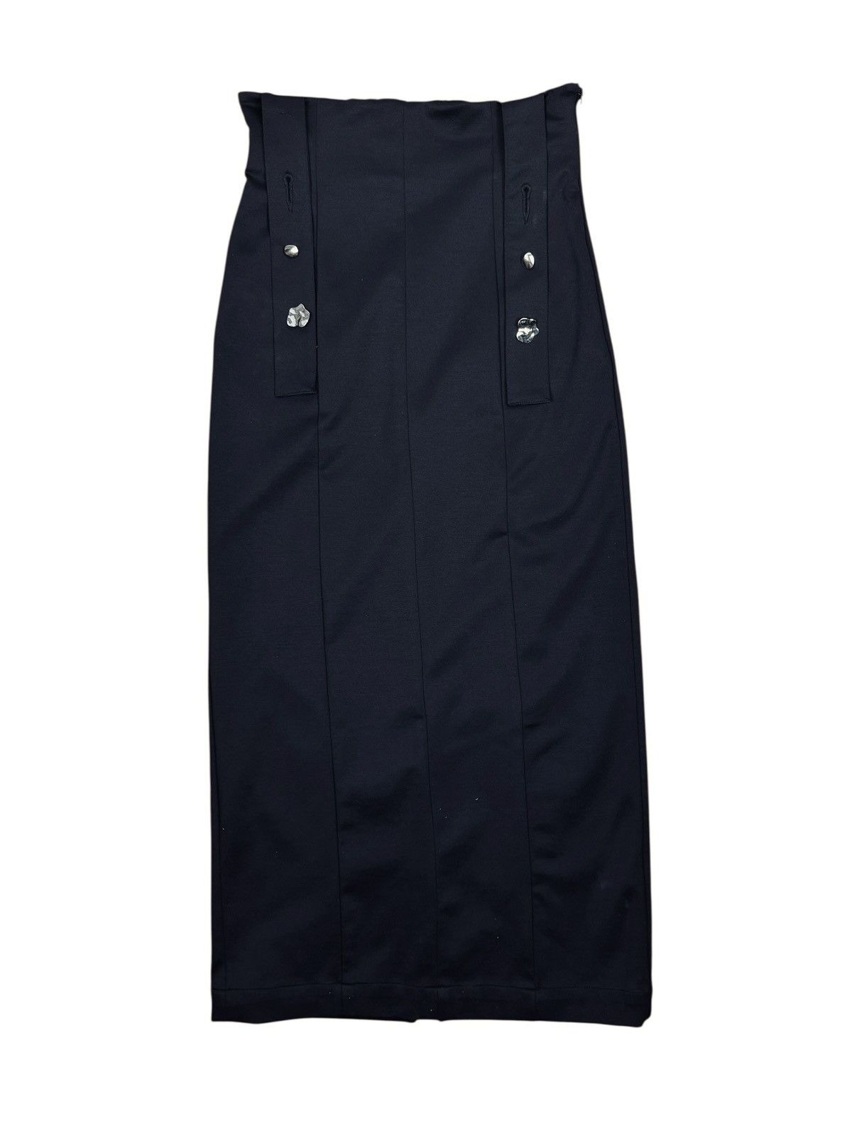 Japanese Brand United Tokyo Long Maxi Skirt Cotton-Nylon made Japan size 1 Size 26" / US 2 / IT 38 - 11 Thumbnail