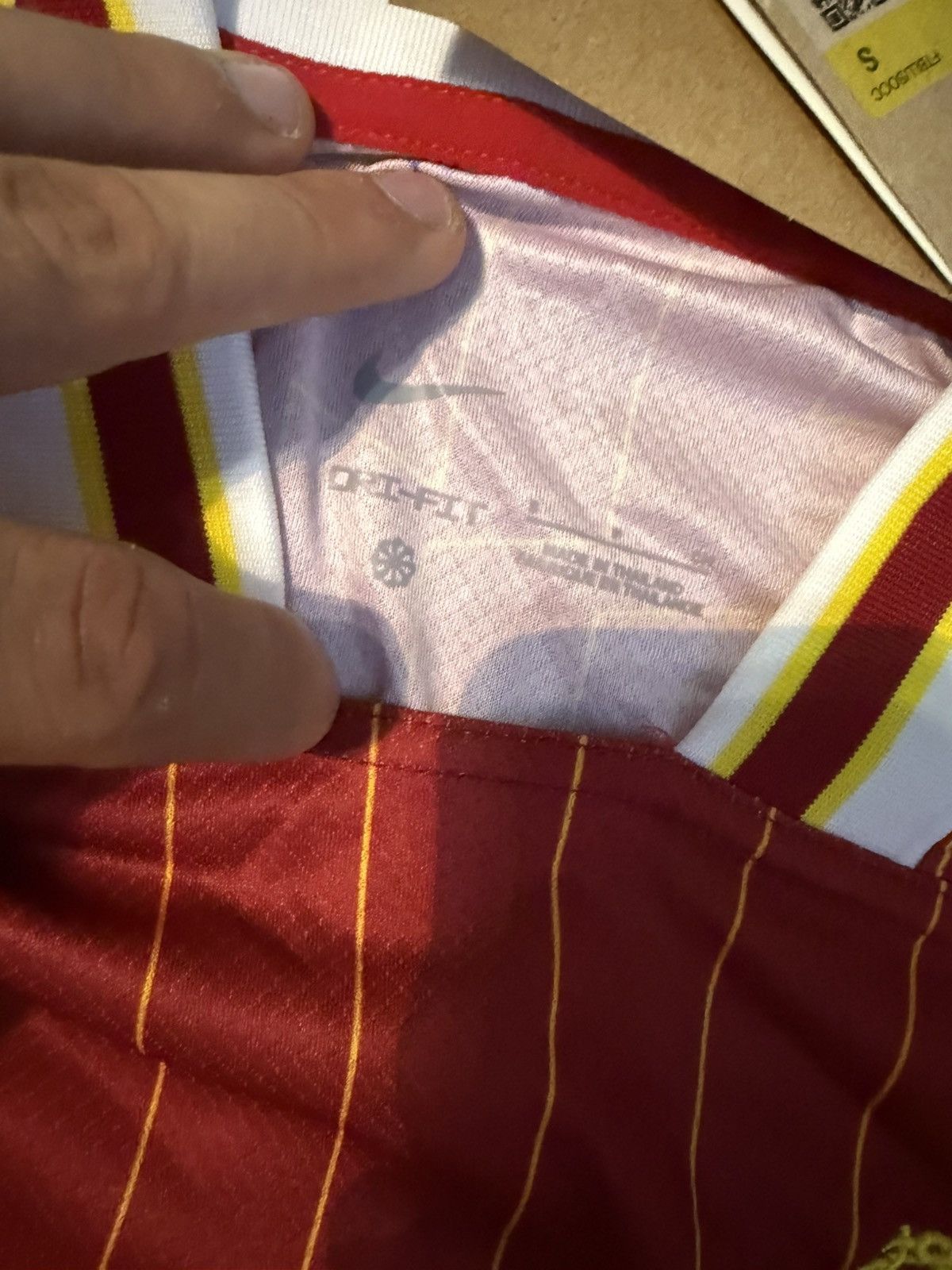 Nike #7 Luiz Diaz Liverpool nike 2025 kit soccer jersey shirt Size US S / EU 44-46 / 1 - 5 Thumbnail