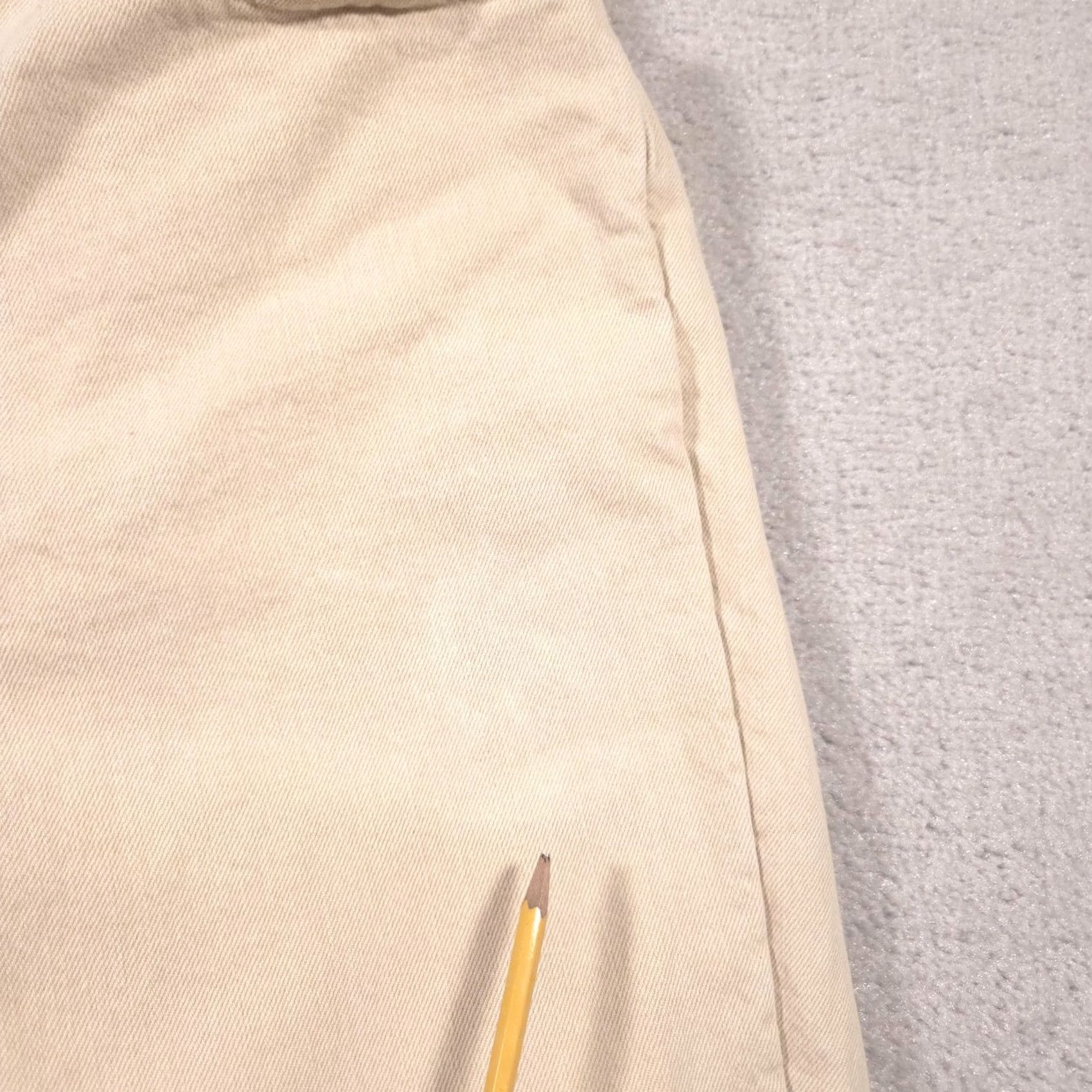 Vintage L.L.Bean Jeans Mens 38x32 Tan Classic Fit Fleece Lined Workwear Winter Warm Jeans Size US 38 / EU 54 - 4 Thumbnail