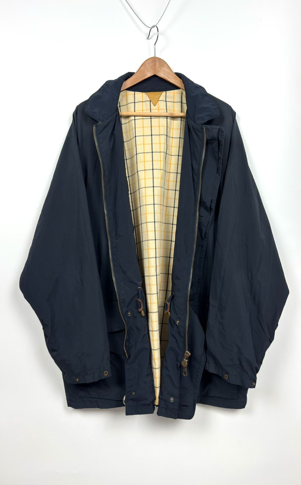 Loro Piana Loro Piana Vintage Navy Horsey Jacket Size US XL / EU 56 / 4 - 10 Thumbnail