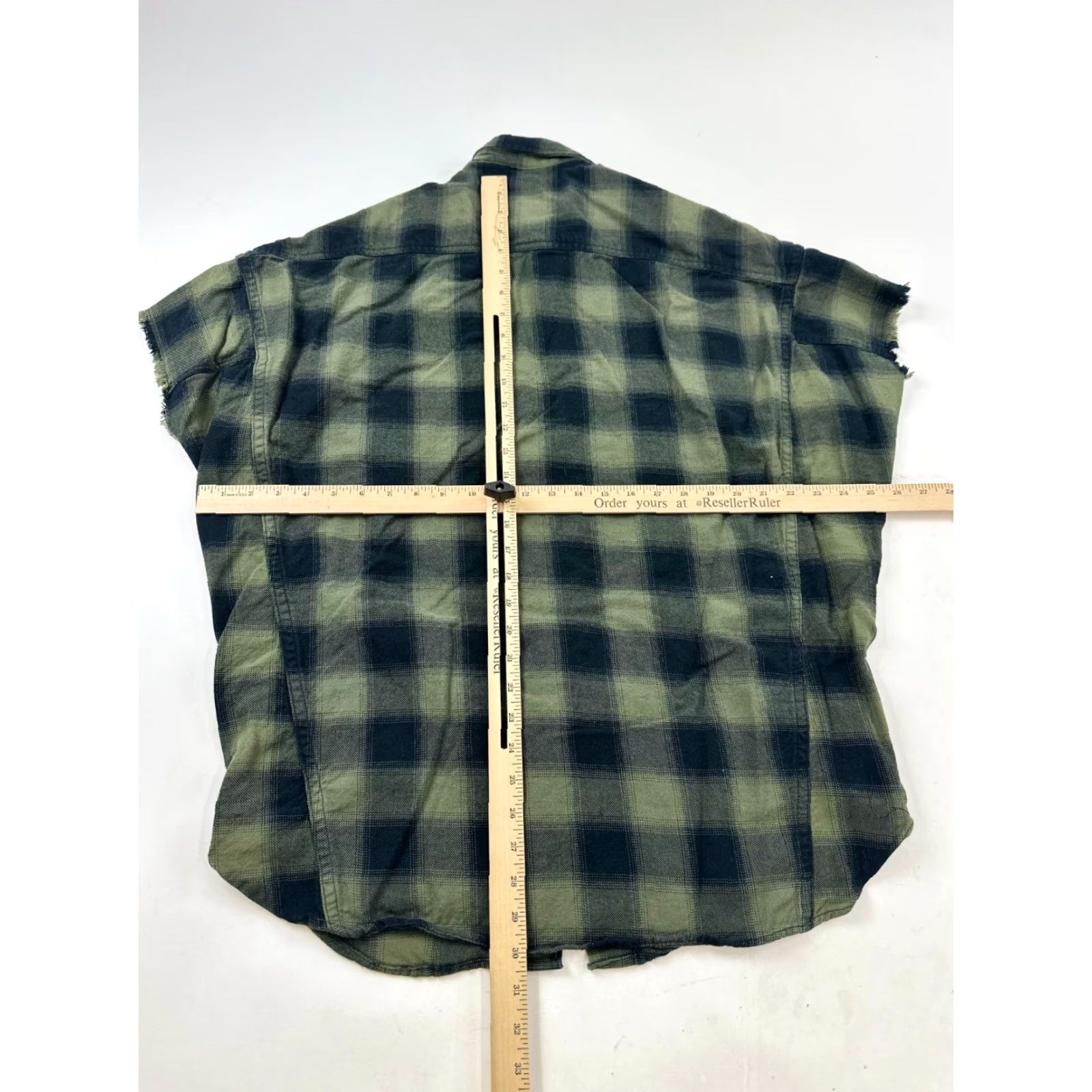 Vintage Original Denim 1975 Shirt Mens M Green Black Plaid Short Sleeve Button-Down Shirt Size US M / EU 48-50 / 2 - 7 Thumbnail