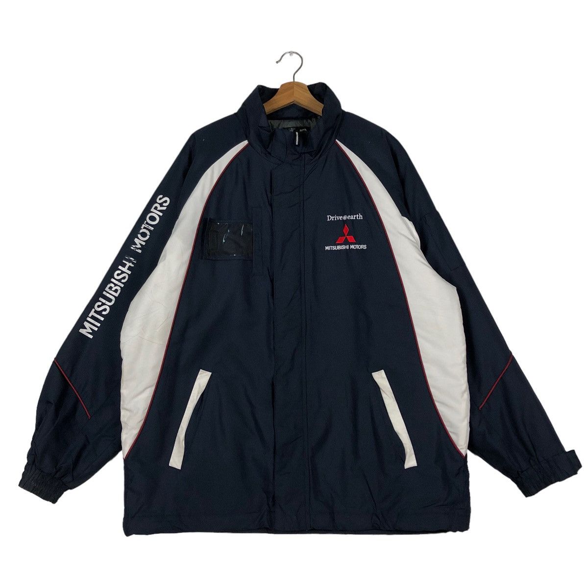 🔥90’s Vintage Work Jacket Bomber Design Mitsubishi Racing
