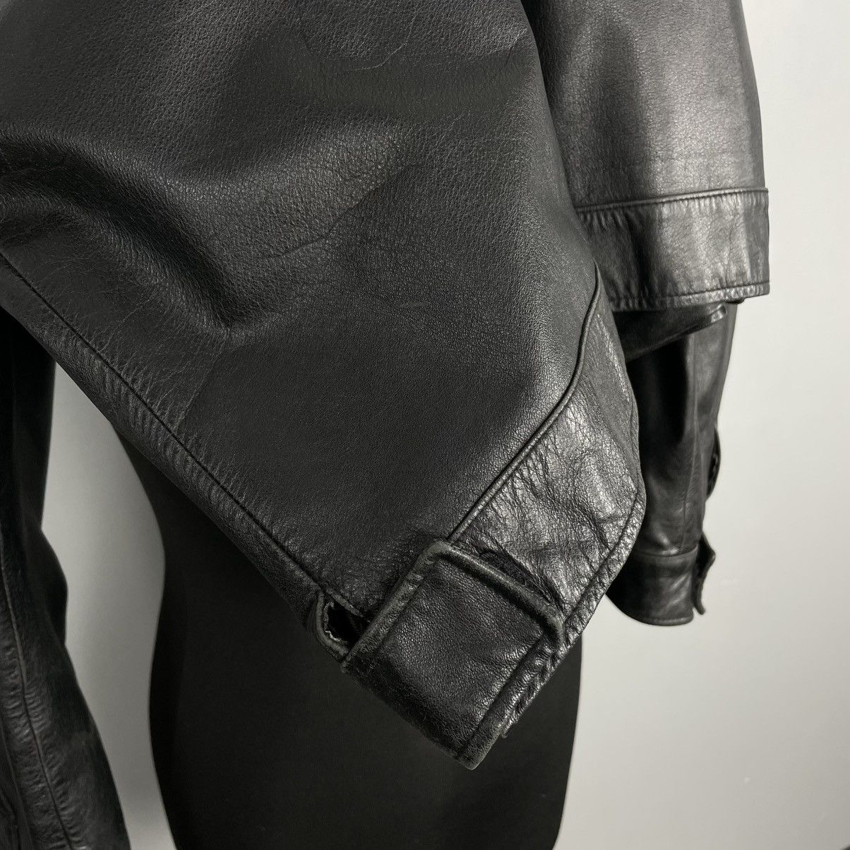 Genuine Leather Vintage Avantgarde Leather Moto jacket Y2k Size US M / EU 48-50 / 2 - 8 Thumbnail