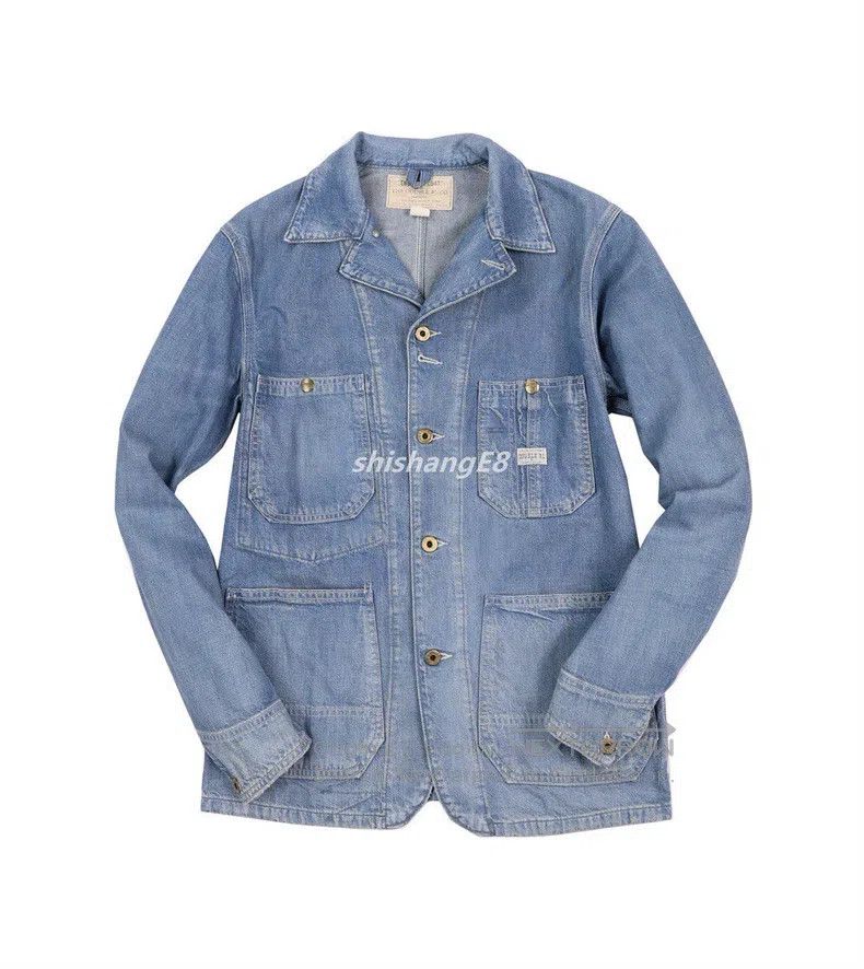 RRL Ralph Lauren RRL Ralph Lauren American vintage-style distressed railway Size US L / EU 52-54 / 3 - 4 Thumbnail