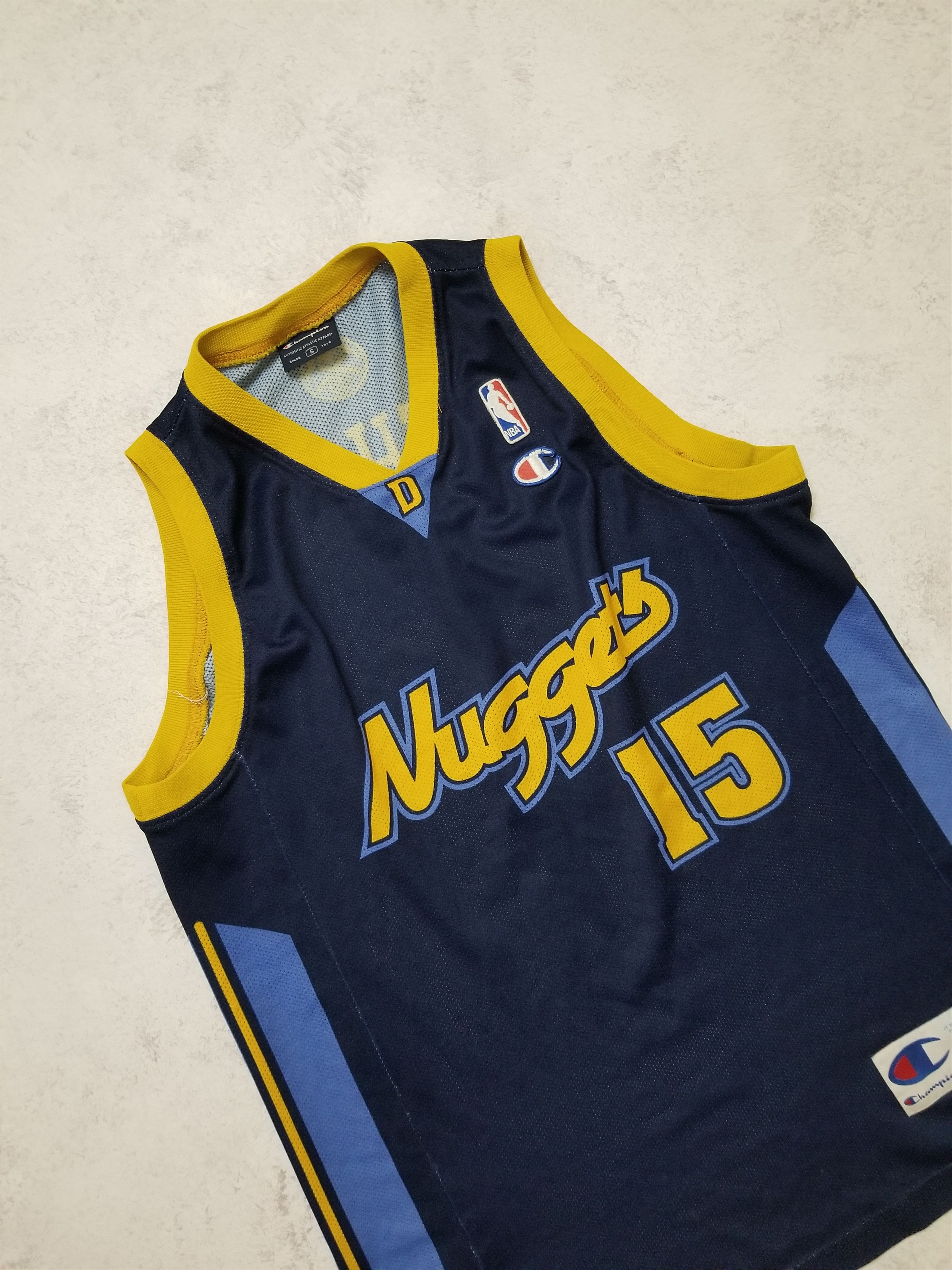Champion Vintage Champion Denver Nuggets Anthony #15 Blue NBA Jersey Size US S / EU 44-46 / 1 - 12 Thumbnail