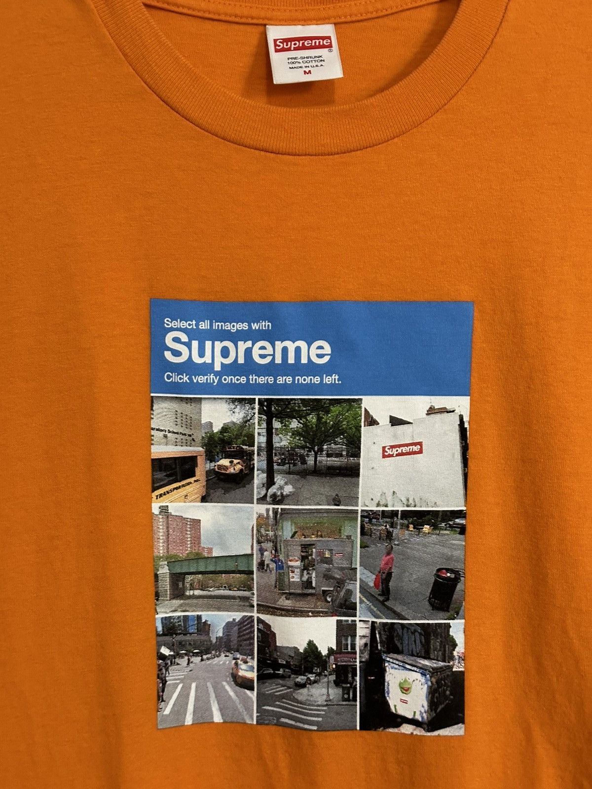 Supreme Supreme Verify Tee Size US M / EU 48-50 / 2 - 2 Thumbnail