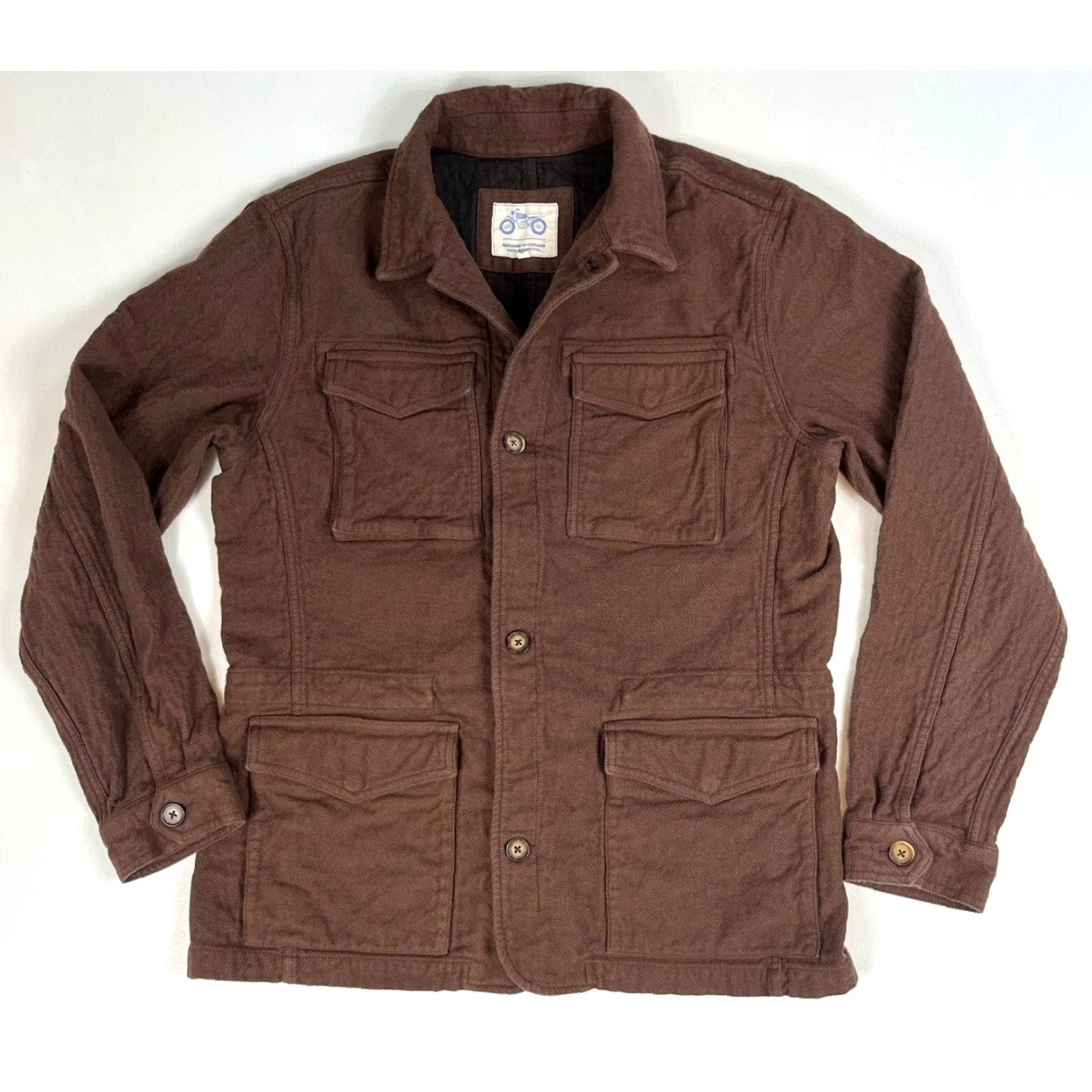 Vintage Mugsy Charles Grizzlies Jacket Mens Brown Sz L Vintage Mahogany Mugsy Jacket Size US L / EU 52-54 / 3 - 4 Thumbnail