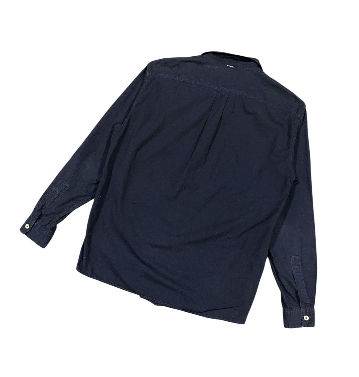 Margaret Howell MHL Margaret Howell Navy Blue Cotton Button Ups Shirt Size US S / EU 44-46 / 1 - 14 Thumbnail