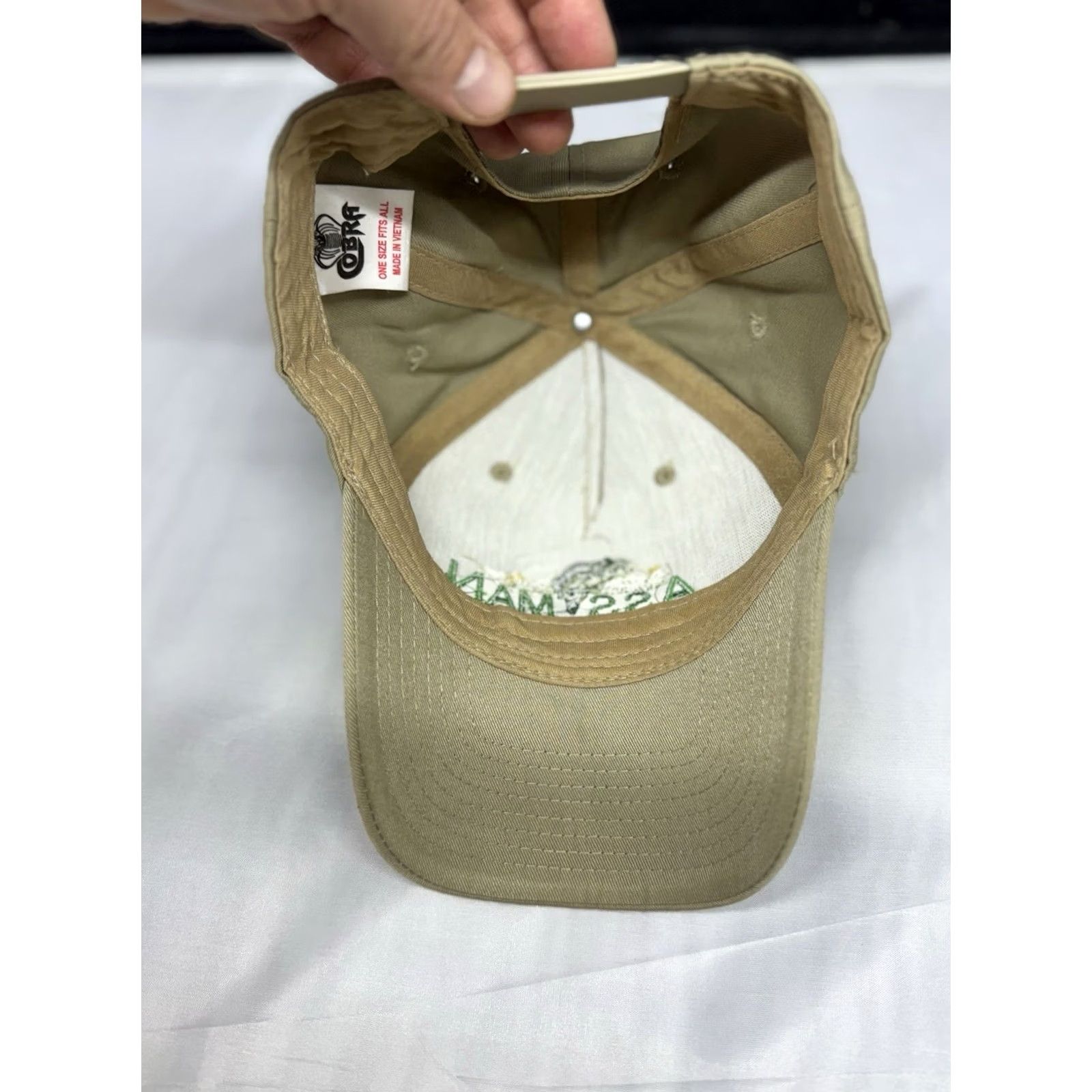 Logo 7 Cobra Cap Funny Fishing Hat Snapback Adjustable Brown Nike? Size ONE SIZE - 5 Thumbnail