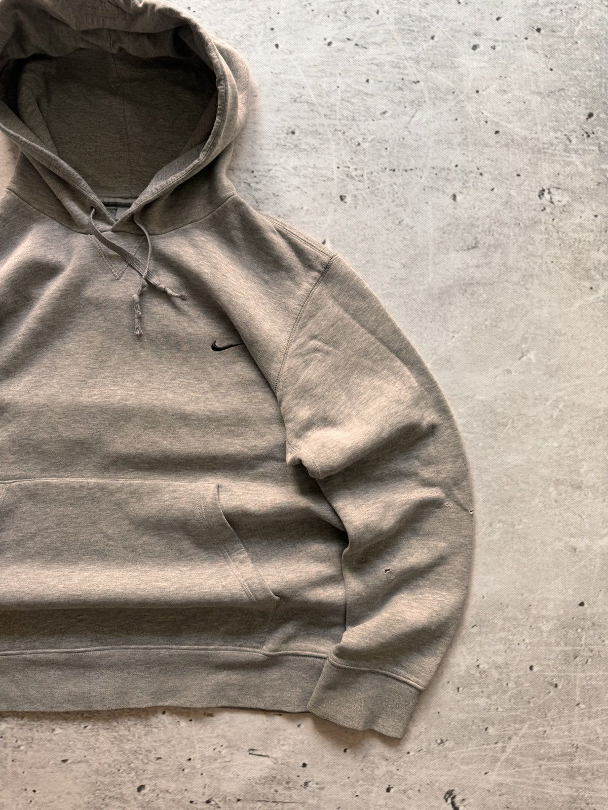 Nike × Vintage NIKE VINTAGE BASIC LOGO OVERSIZE BOXY HOODIE Size US L / EU 52-54 / 3 - 3 Thumbnail