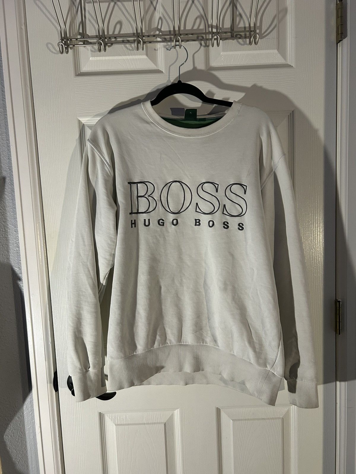 Hugo Boss Hugo Boss Crewneck Sweatshirt Size US XL / EU 56 / 4 - 1 Thumbnail