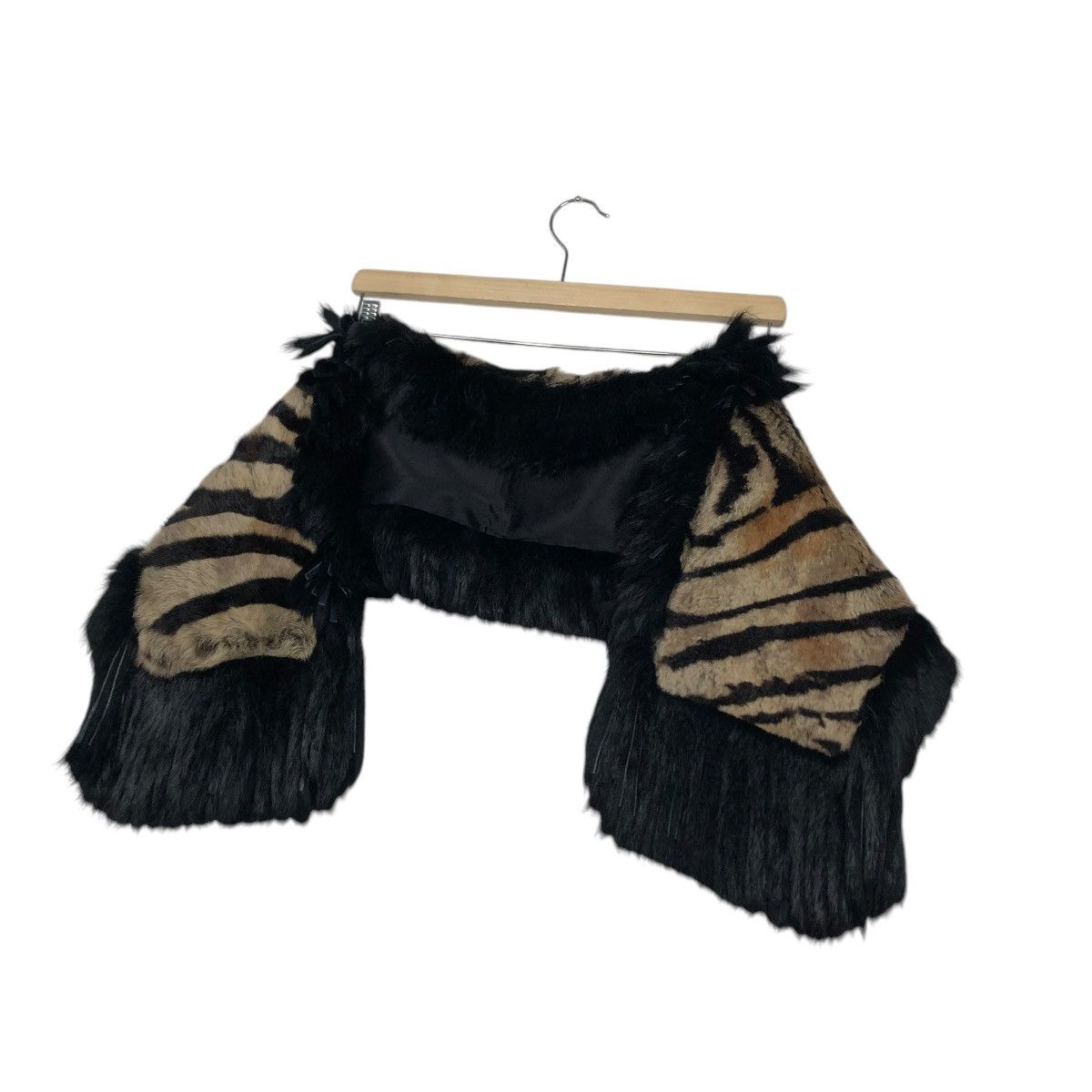 Vintage 🔥VINTAGE SCARFT MINK FUR SALVATORE FERRAGAMO MADE IN ITALY Size ONE SIZE - 8 Thumbnail