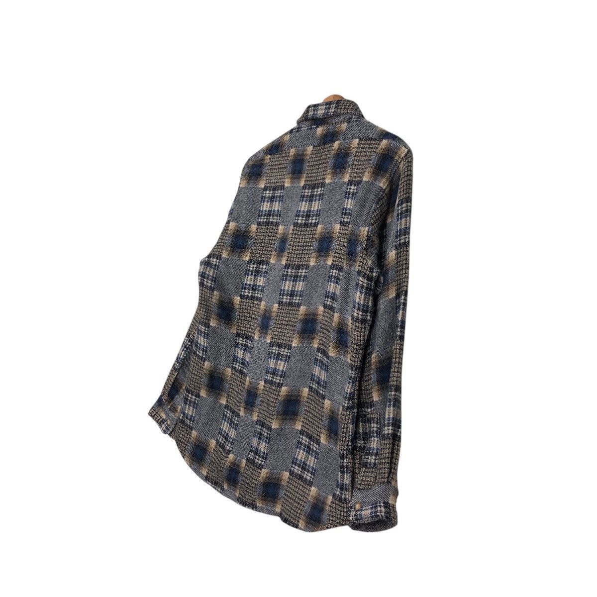 Japanese Brand 📌Vintage Shirt Jacket Tartan Design Neyries Wear Checked Size US L / EU 52-54 / 3 - 11 Thumbnail