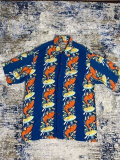 Jams World Island Bisc Rayon Men's Hawaiian Shirt