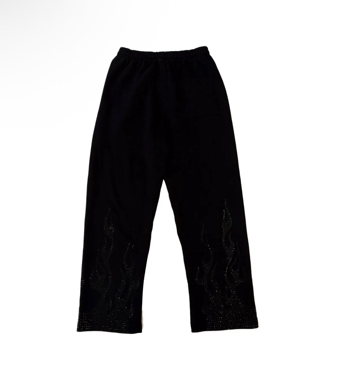 Ed Hardy Ed Hardy x MGK FLAMES RHINESTONE SWEATPANTS Size US 36 / EU 52 - 3 Thumbnail