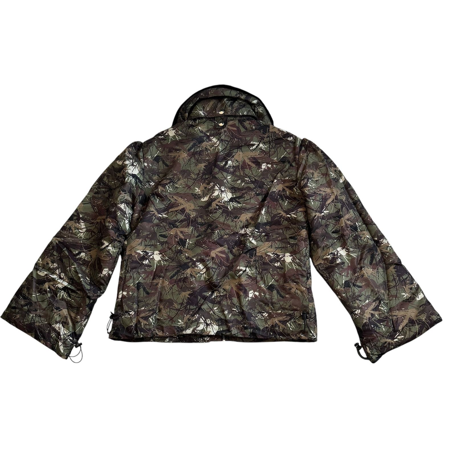 Random Identities NEW Random Identities Mile High Bomber Jacket Green/Brown Size US XXS / EU 40 - 4 Thumbnail