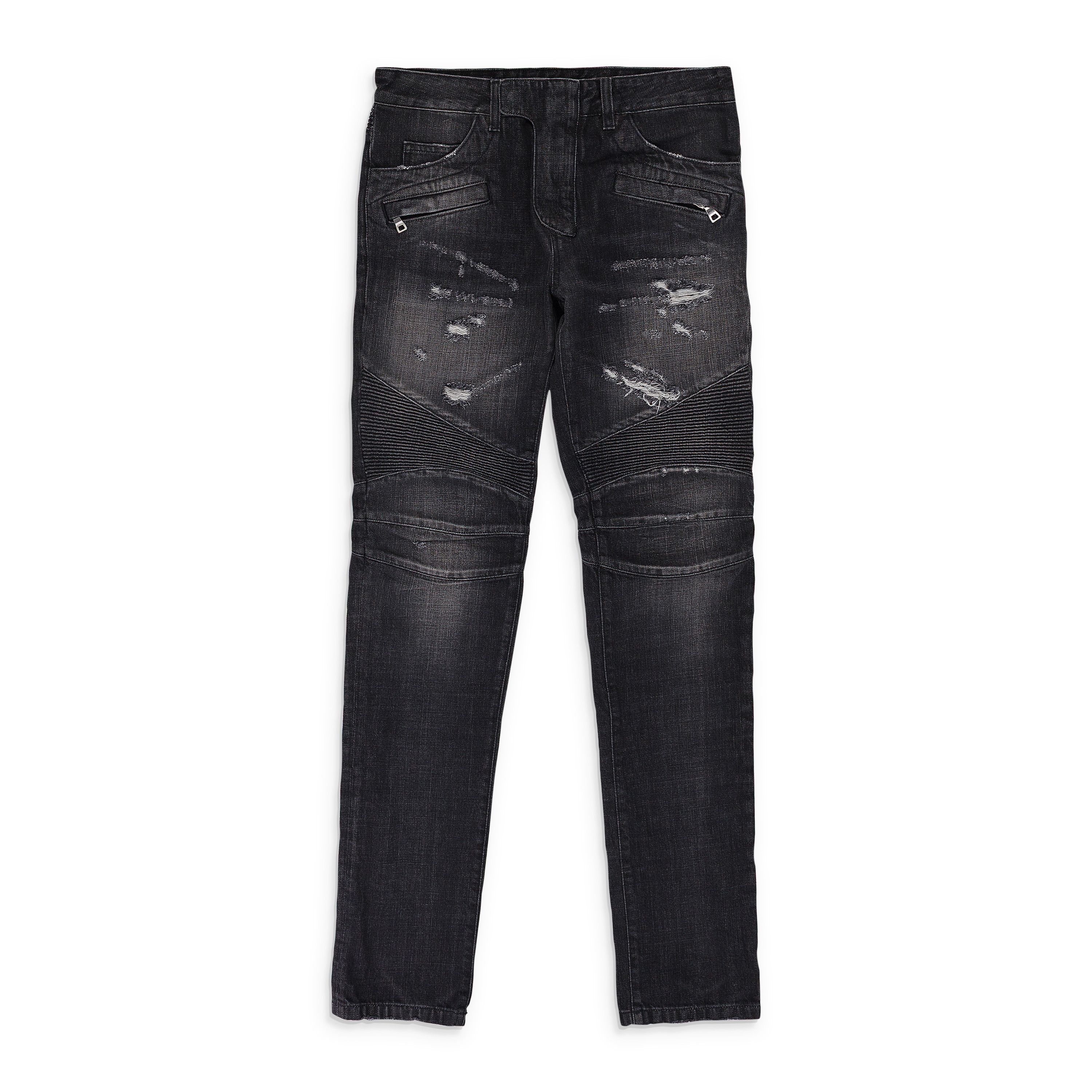 2025年製 新品】 Balmain FW11 Decarnin Washed Blue Biker