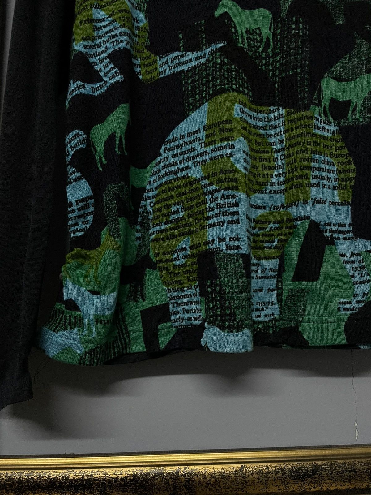 Beauty Beast Vintage Japan Designer Trois Onze Cinq Poem Art Longsleeve Size US M / EU 48-50 / 2 - 5 Thumbnail