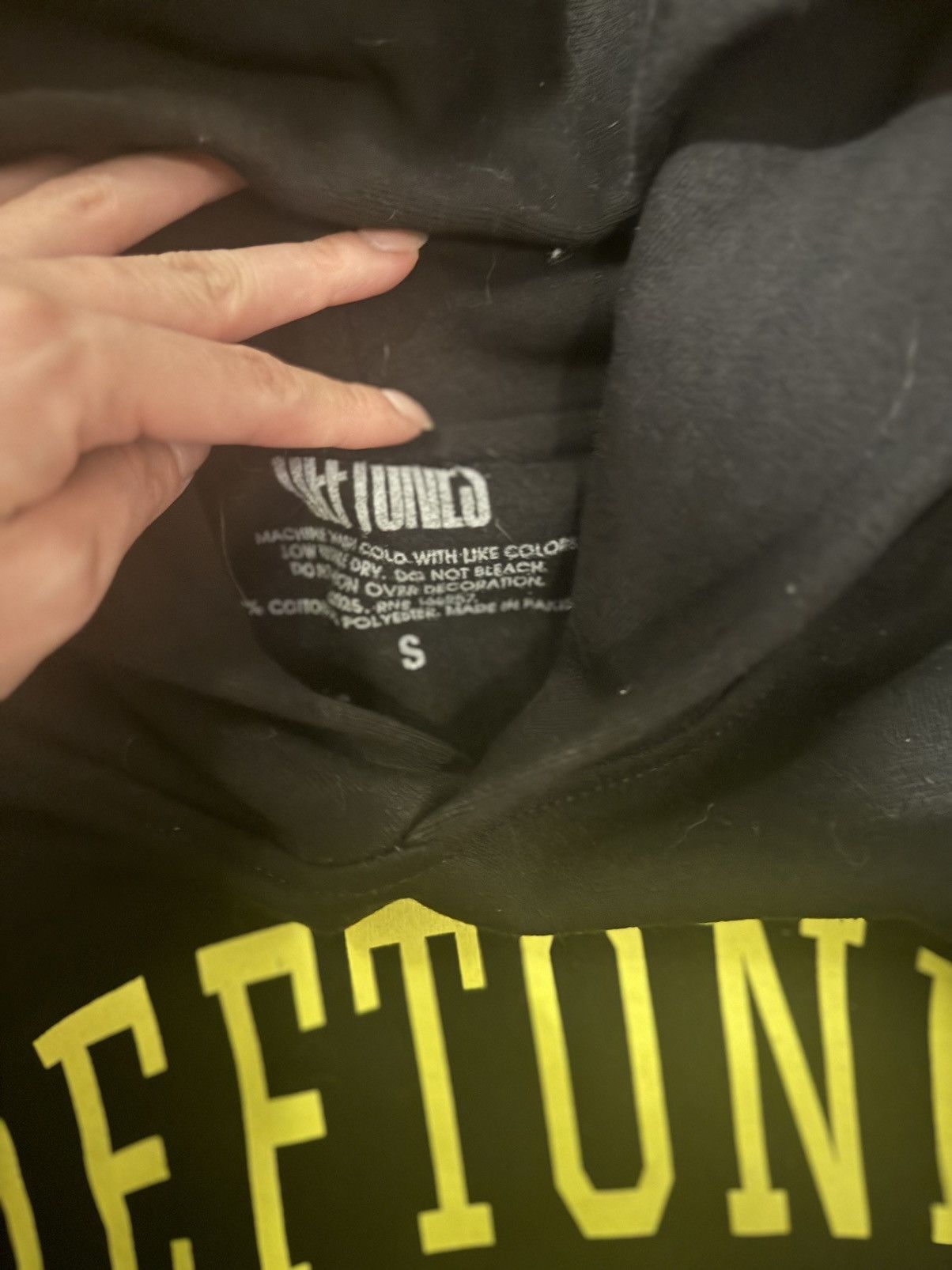 Heaven by Marc Jacobs Deftones tour hoodie Size US S / EU 44-46 / 1 - 2 Thumbnail