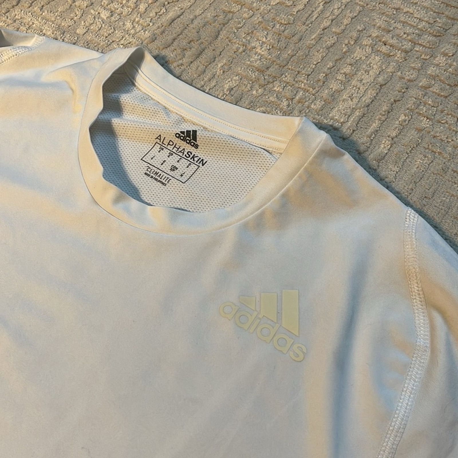 Adidas Adidas Men's Small Alphaskin Climalite Long Sleeve Shirt Size US S / EU 44-46 / 1 - 3 Thumbnail