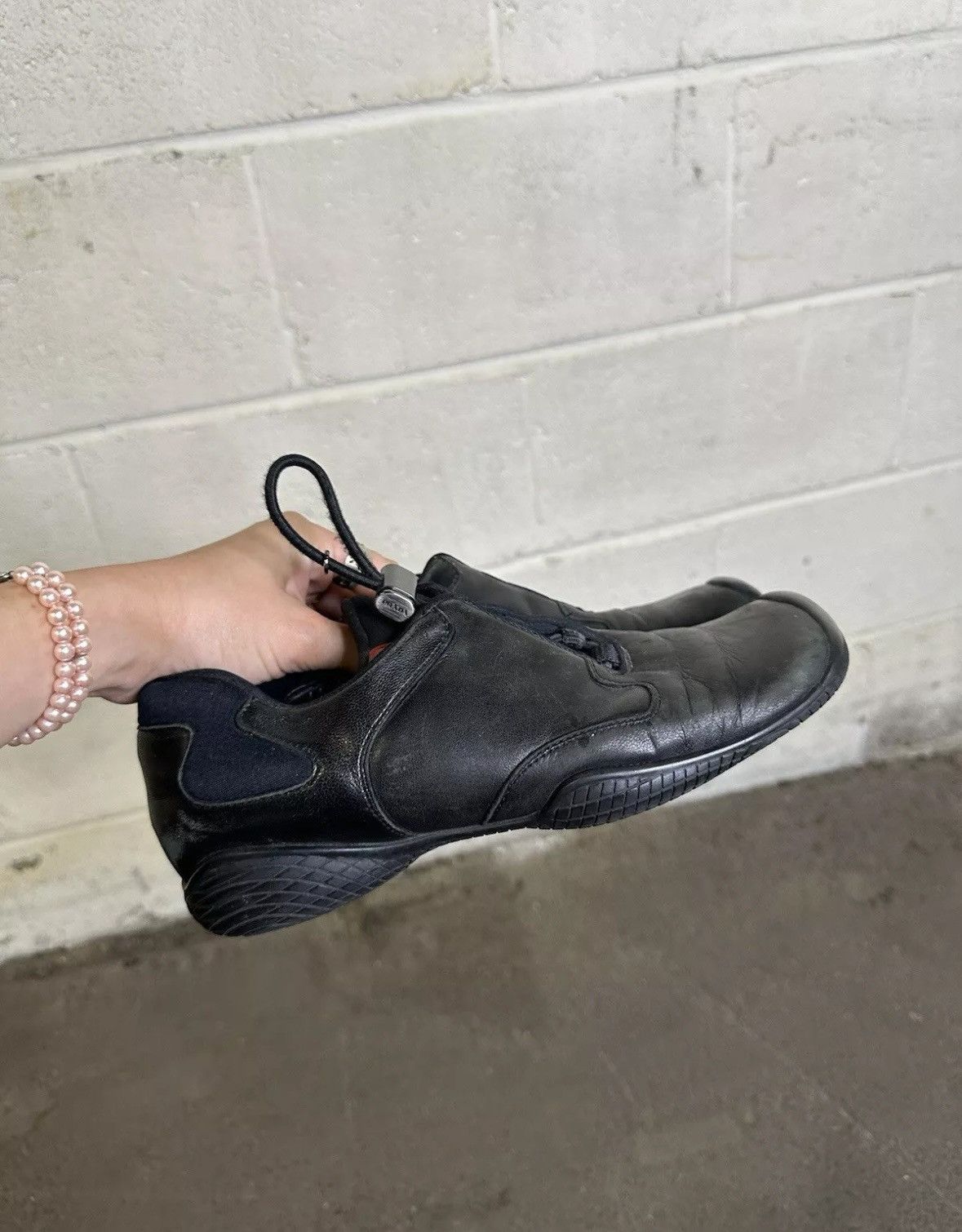 Prada × Vintage Vintage Prada trainer shoes 2000s diesel adidas designer Size US 7 / IT 37 - 10 Thumbnail