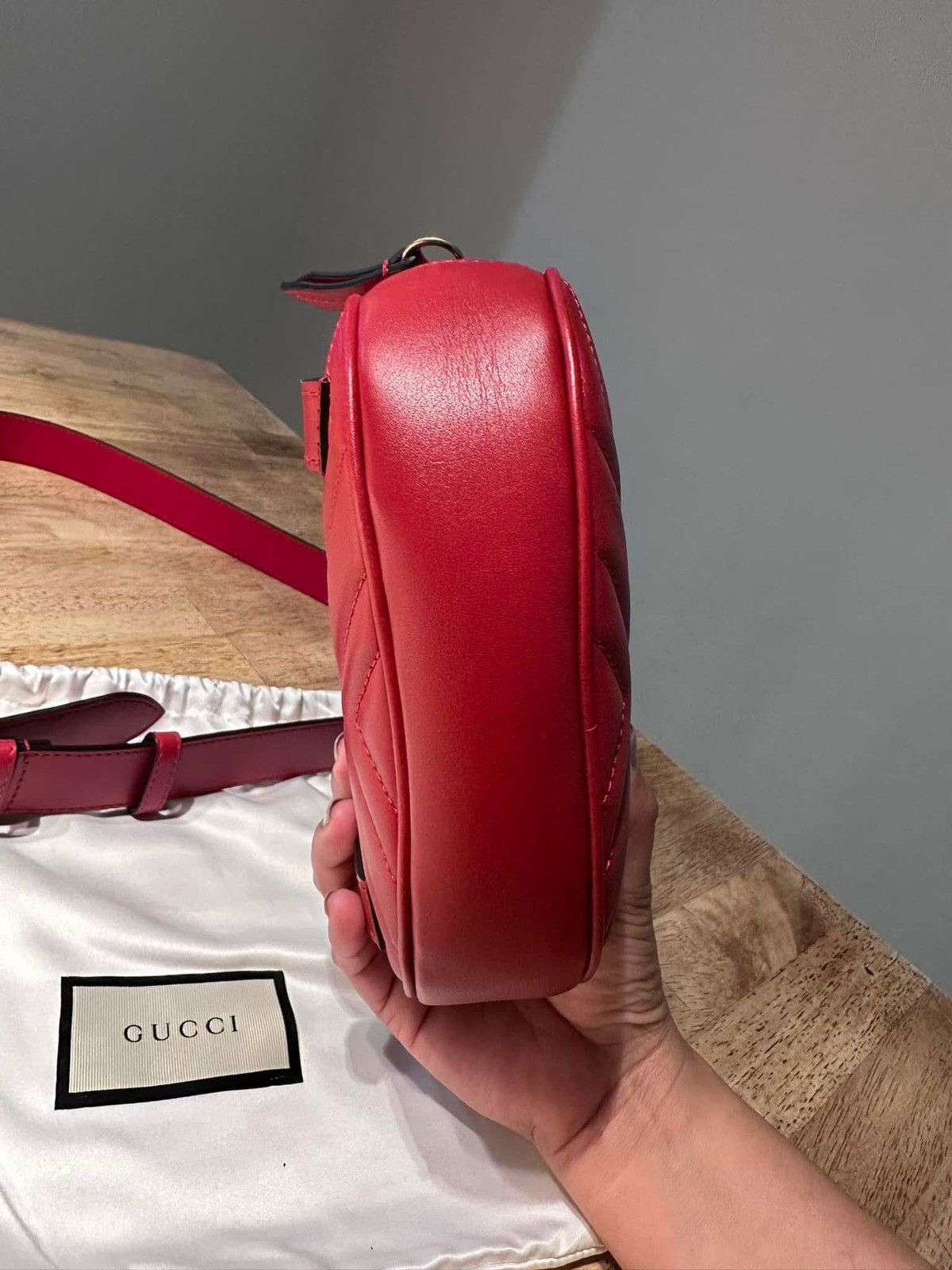 Gucci Gucci GG Marmont Matelassé Belt Bag Size ONE SIZE - 2 Thumbnail