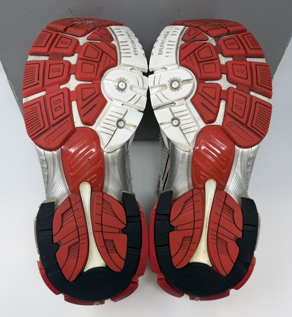Balenciaga Balenciaga Runner Sneaker White/Red/Black New Season Size US 10 / EU 43 - 6 Thumbnail