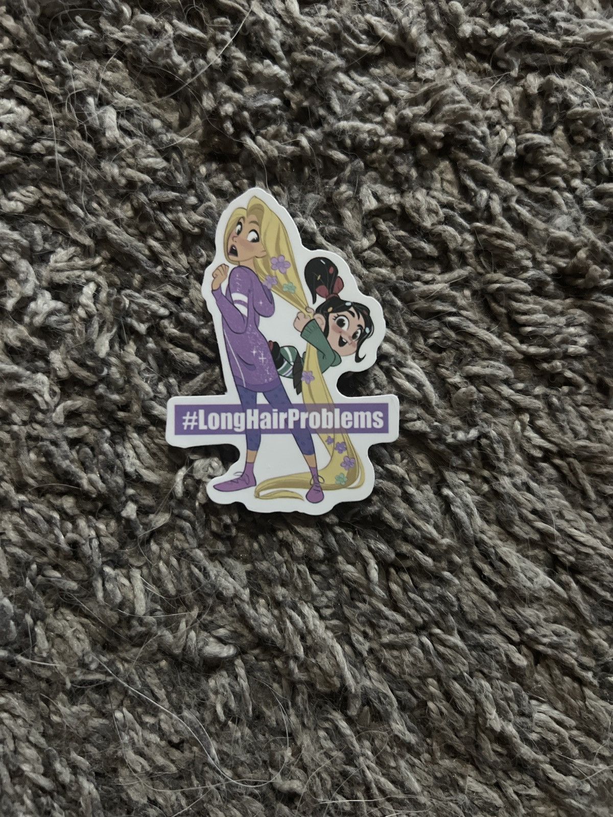 Disney Disney Ralph Breaks The Internet #LongHairProblems Sticker Size ONE SIZE - 1 Thumbnail