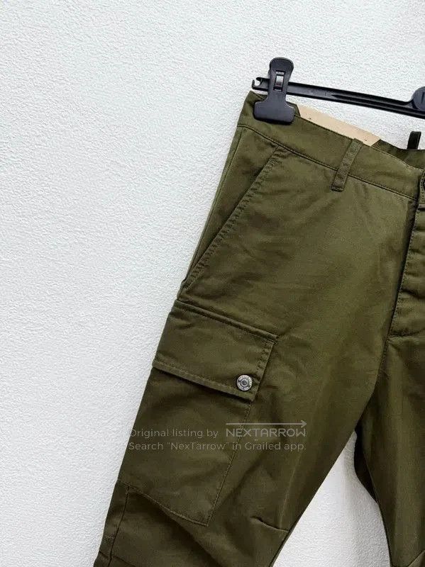 Dsquared2 DSQUARED2 Men's Casual Pants in Military Green . Size US 26 / EU 42 - 3 Thumbnail