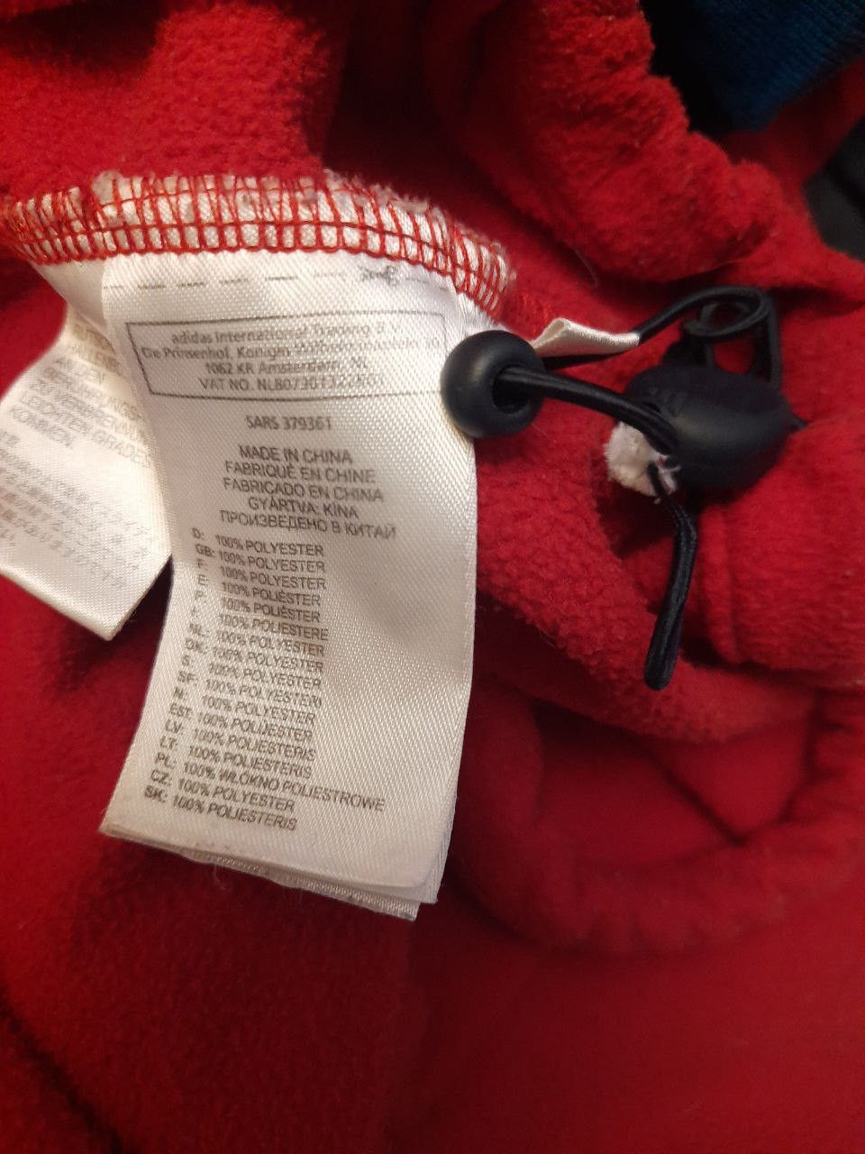 Adidas Adidas Bayern Munich 1/4 Zip Fleece Top 2008-2009 Size US M / EU 48-50 / 2 - 12 Thumbnail