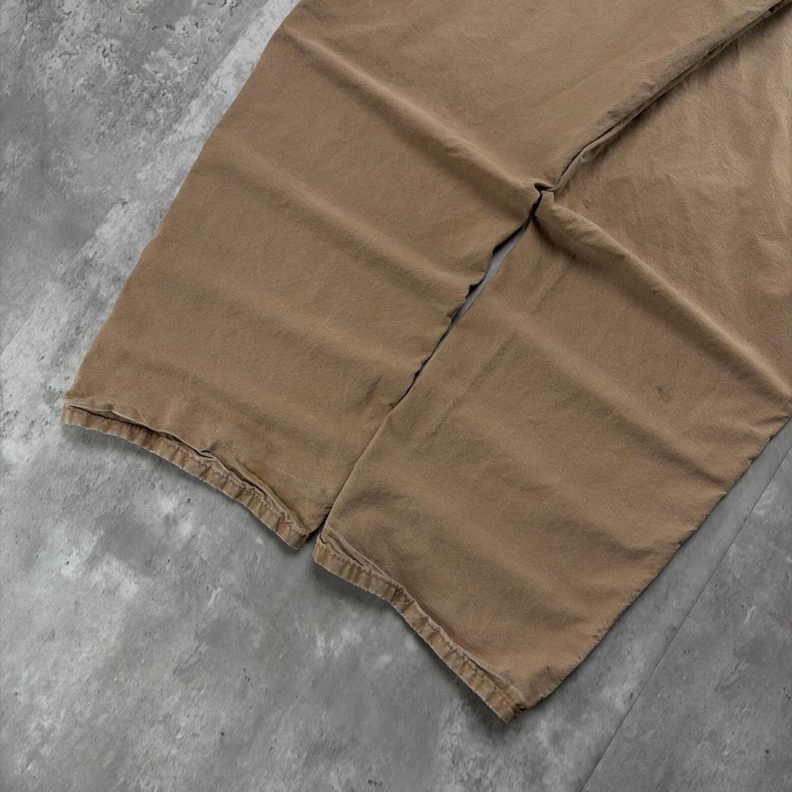 Carhartt Y2K Tan Carhartt Grunge Baggy Carpenter Skater Pants Size US 38 / EU 54 - 4 Thumbnail