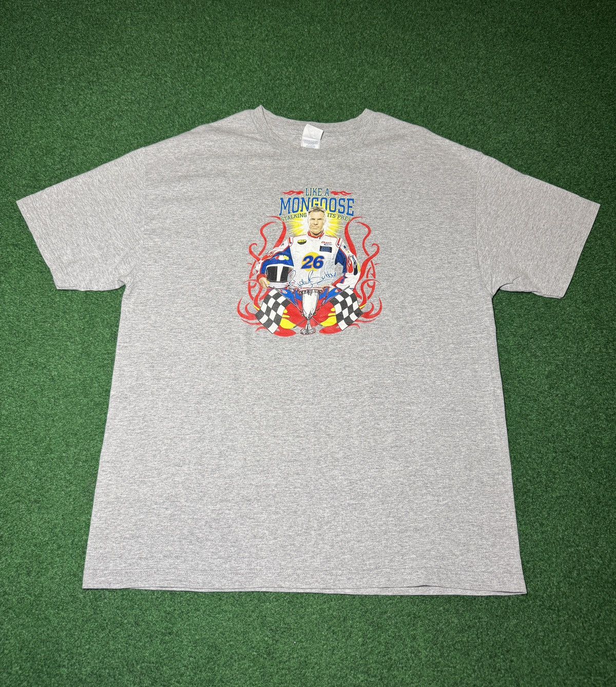 Vintage Talladega Nights Ricky Bobby Will Ferrell Movie XL T-Shirt Size US XL / EU 56 / 4 - 1 Thumbnail