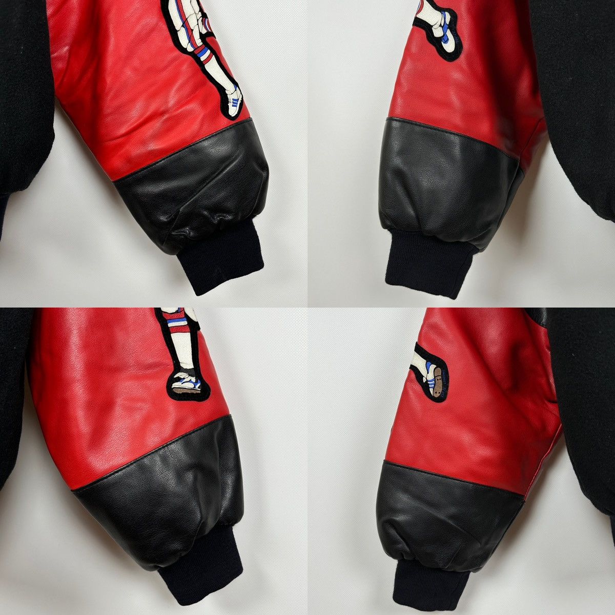 NFL 90s Vintage Super Bowl USA Zip It Varsity Bomber Jacket Size US L / EU 52-54 / 3 - 22 Thumbnail
